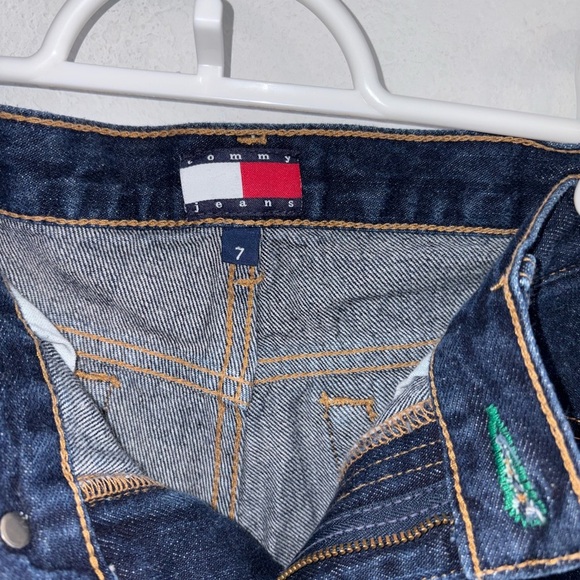 90s Tommy Jeans Denim Shorts Classic Vintage 1990s Y2K Tommy Hilfiger - Picture 9 of 11